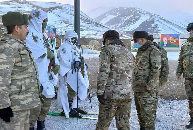 Kəlbəcərdə yeni hərbi infrastruktur istifadəyə verildi - VİDEO